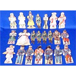 Lot 433: Lot of Victorian Advertising Paper Dolls