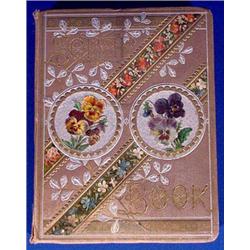 Lot 440: Victorian Scrap Book with Trade Cards