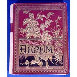 Lot 443: Victorian Trade Card and Scrap Book