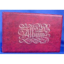 Lot 444_A: Post Card Album