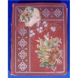 Lot 446: Victorian Scrap Book with Calling Cards