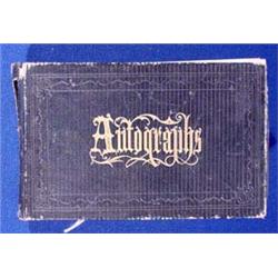 Lot 450: Victorian Autograph Album