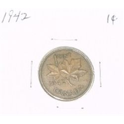 1942 CANADA 1 CENT PENNY *RARE NICE CANADIAN PENNY*!!