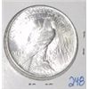 Image 2 : 1923 PEACE SILVER DOLLAR RED BOOK VALUE IS $200.00 *EXTREMELY RARE MS-65 HIGH GRADE*!!