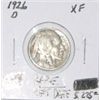 Image 1 : 1926-D BUFFALO NICKEL RED BOOK VALUE IS $225.00 *EXTREMELY RARE EXTRA FINE GRADE*!!