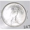 Image 2 : 1923 PEACE SILVER DOLLAR RED BOOK VALUE IS $125.00 *RARE MS-64 HIGH GRADE*!!