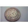 Image 2 : 1853 SEATED LIBERTY SILVER HALF DOLLAR, ARROWS+RAYS