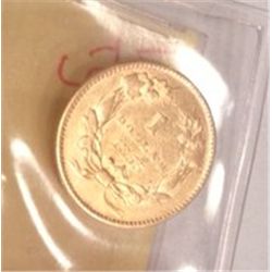 1855 $1 TYPE 2 SMALL HEAD GOLD INDIAN HEAD XF