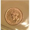 Image 2 : 1855 $1 TYPE 2 SMALL HEAD GOLD INDIAN HEAD XF