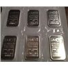 Image 1 : 6 ONE OZ .999 PURE SILVER JOHNSON MATTHEY BARS