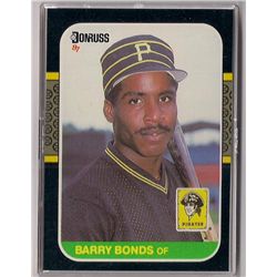 1987 Donruss Barry Bonds Rookie Card #361