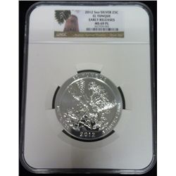 2012 El Yunque MS69 PL ER 5oz ATB