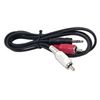 Image 1 : 6' 3.5mm (M) to Dual RCA (M) Stereo Audio Cable