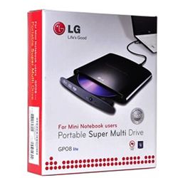 LG GP08NU20 8x DVD RW DL USB 2.0 Slim External Drive