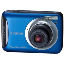 Canon Powershot A495 Digital Camera, 10.0 Megapixels