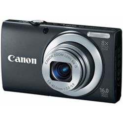 Canon PowerShot A4000 IS Black 16-Megapixel Digital Camera