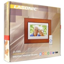 Lasonic 7" JL-025 480x234 Widescreen Digital Photo Frame