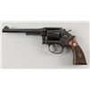 Image 1 : Smith & Wesson Mdl 10-5 Cal .38spl SN:C732576Double action K-frame revolver, polished blue  finish, 