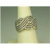 Image 1 : Dazzling Ladies Sterling Silver RingFine set with over 170 diamonds weighing  approx 1.50-2.00 carat