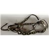 Image 1 : Nickel Silver Richardo Headstall & Breast PieceStar and diamond engraved concho, cavalry  saddle bit