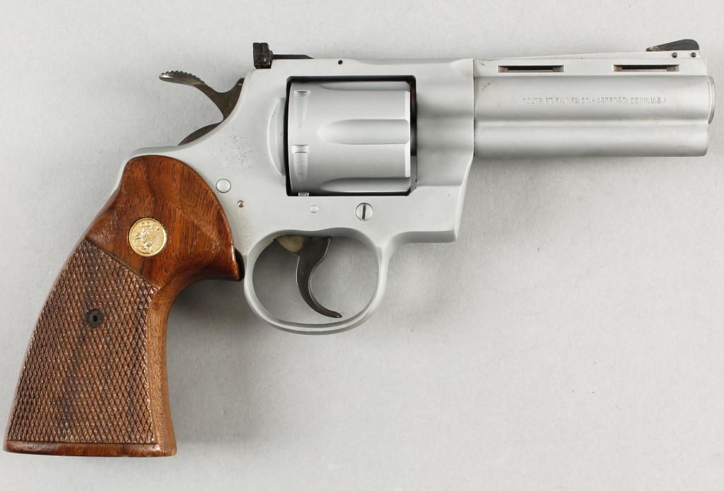 Colt Mdl Python Cal .357mag SN:V81365Double action large frame revolver ...