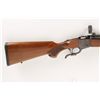 Image 2 : Ruger Mdl No.1 Cal .300WinMag SN:133-65570Single shot drop block rifle, muzzle brake,  27.5" blued s