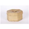 Piaute Indian Octagon Lidded BasketNo losses, strong construction, overall very  good condition, mea