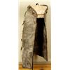 Image 1 : Visalia Batwing Chaps "Var 1370"Marked lightly on waistband, smooth brown  leather chaps with round 