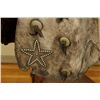 Image 3 : Visalia Batwing Chaps "Var 1370"Marked lightly on waistband, smooth brown  leather chaps with round 