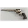 Image 2 : Colt Mdl SAA 1st Gen Cal .45 SN:201883Single Action Army turn-of-the-century  revolver, nickel finis