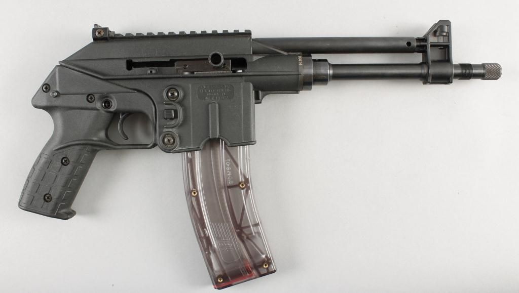 Kel Tec Mdl PLR-22 Cal .22 SN:40614Semi-auto AR style pistol, 10 ...