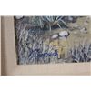 Image 2 : Fine Art Print on Canvas by Don HambrickDepicting cowboys on horseback, in gold  frame, image measur