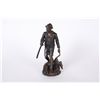 Bronze Art Piece Depicting a Mountain ManUnsigned, measures 10"x5".