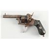 Image 1 : Pinfire Cal 7.5mm SN:6356High quality revolver Circa 1860-1865, signed  Arendt on BBL, gold and silv