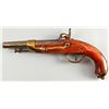 Image 2 : British Mdl Percussion Cal .69 SN:NVSNEarly percussion military pistol, 7.5"  barrel, converted from