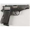 Walther Mdl PP Cal 7.65mm SN:374186Double action semi-auto pistol, 3.75" barrel,  blue high polished