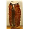 Image 1 : Old West Cowboy Wooly ChapsStamped on the waistband "Visalia", these are  orange Woolys which are ra