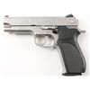 Image 2 : Smith & Wesson Mdl 1076 Cal 10mm SN:TFE1427Double action semi automatic pistol, matte  stainless ste