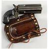 Image 1 : Leinad Mdl MR Cal .45LC SN:103052Rotating barrel 5 shot pepperbox chambered in  .45 LC, blued finish