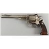 Image 2 : Smith & Wesson Mdl 29-2 Cal .44mag SN:N751673Double action revolver with 8 3/8" barrel,  nickel fini