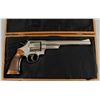 Image 3 : Smith & Wesson Mdl 29-2 Cal .44mag SN:N751673Double action revolver with 8 3/8" barrel,  nickel fini