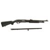 Image 2 : Century Mdl 87 12 ga SN:U8705880Pump action shotgun with 19" barrel,  Parkerized finish with checker