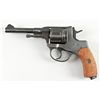 Image 2 : Nagant Mdl 1895 Cal 7.62mm SN:189504335Double action solid frame gas seal revolver,  blued refinish,