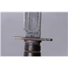 Image 2 : US Camillus Pilots KnifeMarked Camillus, NY, 5" blade, 9 1/2" overall  length, includes sheath with 
