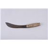 Image 1 : Green River Skinner KnifeBlade measures approx 7" and overall length  of 11", unmarked. Loose scales