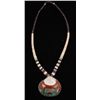 Image 1 : Lot of 3 NecklacesIncludes 1 shell beaded, 1 coral, and 1  beaded shell.