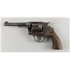 Image 2 : Spanish Made Double Action Cal .38 SN:17576Double action revolver, blued steel, 5"  barrel, fixed si
