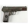 Image 1 : Norinco Mdl 213 Cal 9X19mm SN:606639Chinese made semi auto with 4.5" barrel,  blued finish  with gro