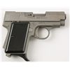 Image 2 : AMT Mdl Back-up Cal .22LR SN:F00091Single action semi automatic pistol, 2.5"  barrel, stainless stee