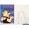 Image 2 : Original Drawing Flintstones Animation Barney Lying Cel